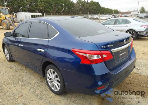 2018 Nissan Sentra Sv z USA, uszkodzony, nr VIN 3N1AB7AP8JY268193